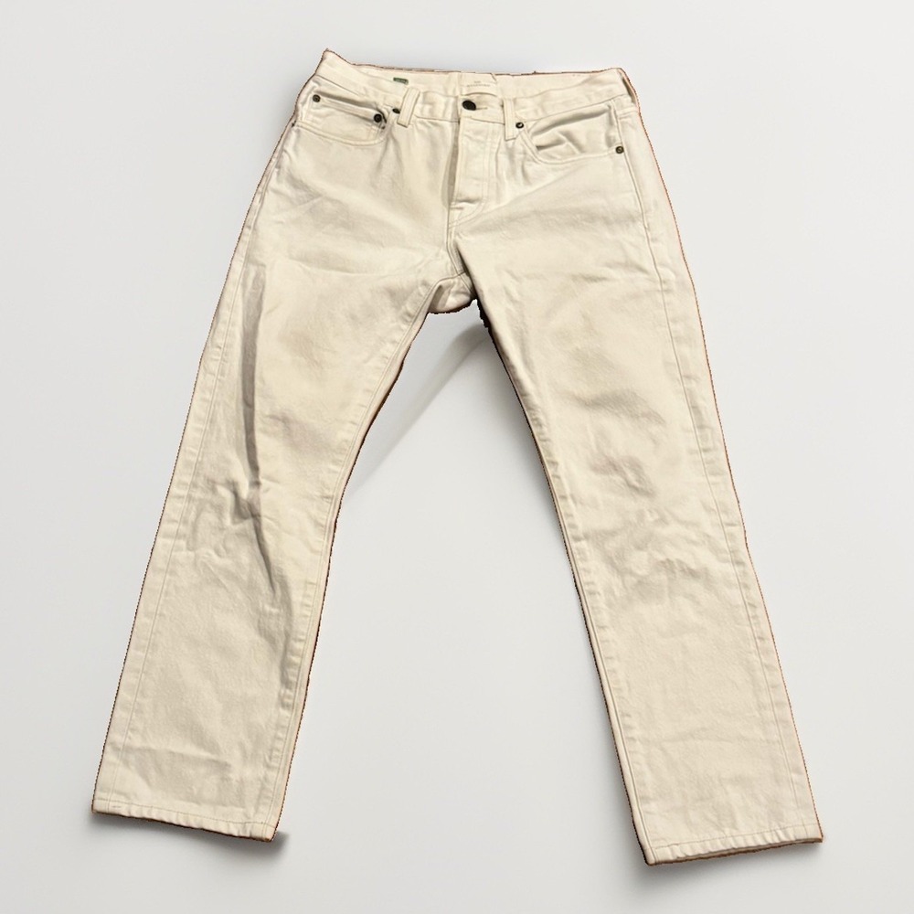 Sid Mashburn Slim Straight Jean Men's Size 30x32 Natural Rinse Denim